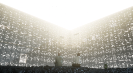 "Truthseekers," by Chufeng Wu (MSAUD &rsquo;25) and Yizheng Sun (MSAUD &rsquo;25)