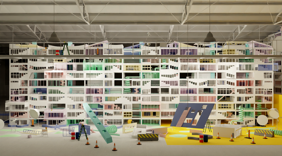 Wei-Huan Chueh's "Industrial Housing Collection" (MSAUD IDEO Studio 2023)