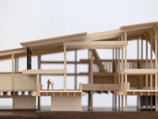 Rancourt's mass timber project, with Evan Breutsch, for Heather Roberge's Winter 2023 advanced topics studio