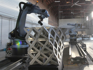 Image of robotic fabrication