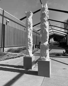 Julia Koerner's "3D STELAE" (2020), 3D-printed Art Installation; Photography: JK3D