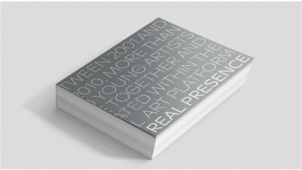 An animation showing different photographs of a book