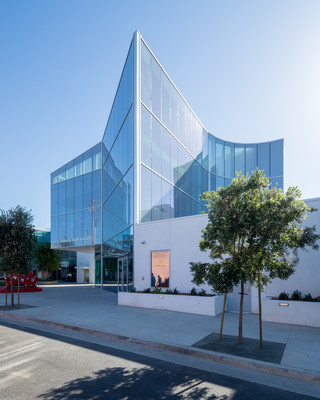 Image of the facade of the Anita May Rosenstein Campus in Los Angeles