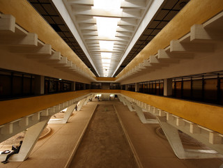 Eliezer Schreiber for Egboramy, Obafemi Awolowo University (formerly the University of Ife), Nigeria Faculty of Sciences (c. 1975), contemporary view, photograph by Ayala Levin Faculty of Sciences (c. 1975), contemporary view, photograph by Ayala Levin⁠