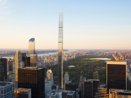 Image of the New York City skyline looking out over Central Park