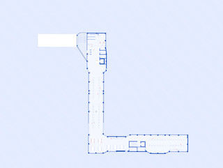 Second floor plan drawing.