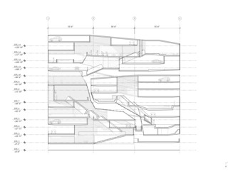 Longitudinal section drawing.