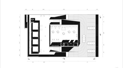 Plan drawing.