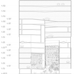 Transverse section drawing.