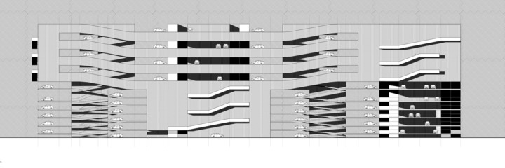 Unrolled elevation drawing.