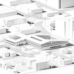 Axonometric view