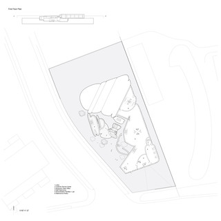 First floor plan drawing.