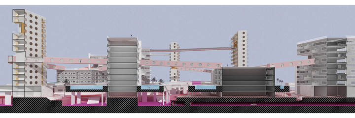 Section perspective drawing not drawn to scale.