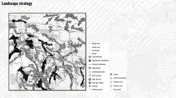 Student work from the IDEAS Urban Strategy Studio