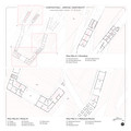 Site plan diagrams displaying contextual and spatial continuities.